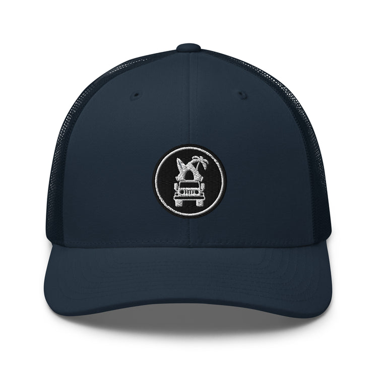 Gorra tipo trucker [disponible en 8 colores]