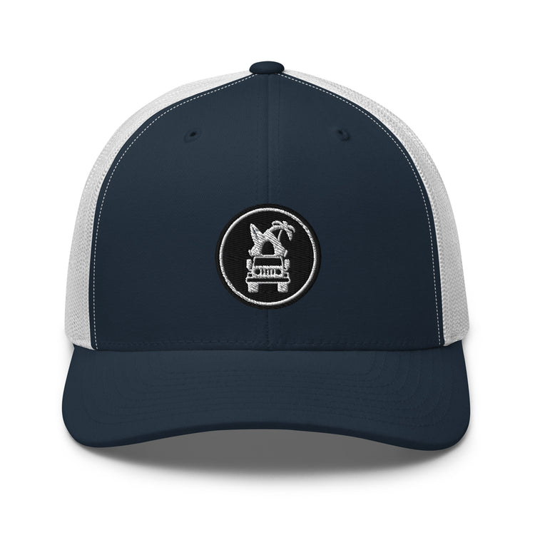 Gorra tipo trucker [disponible en 8 colores]