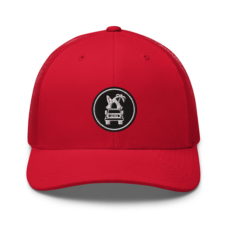 Gorra tipo trucker [disponible en 8 colores]